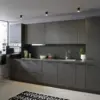 Contur moderne Kuechenzeile Beton