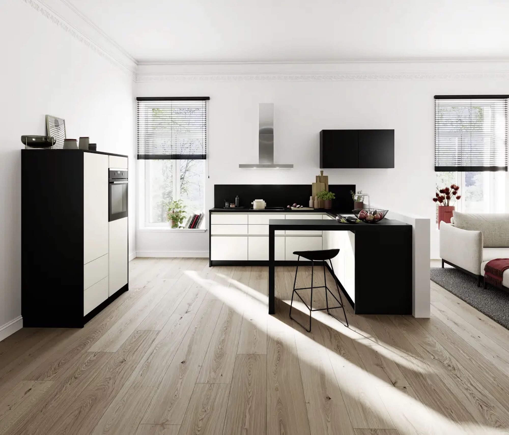 moderne kuechen contur_moderne_u-küche_mit tresen