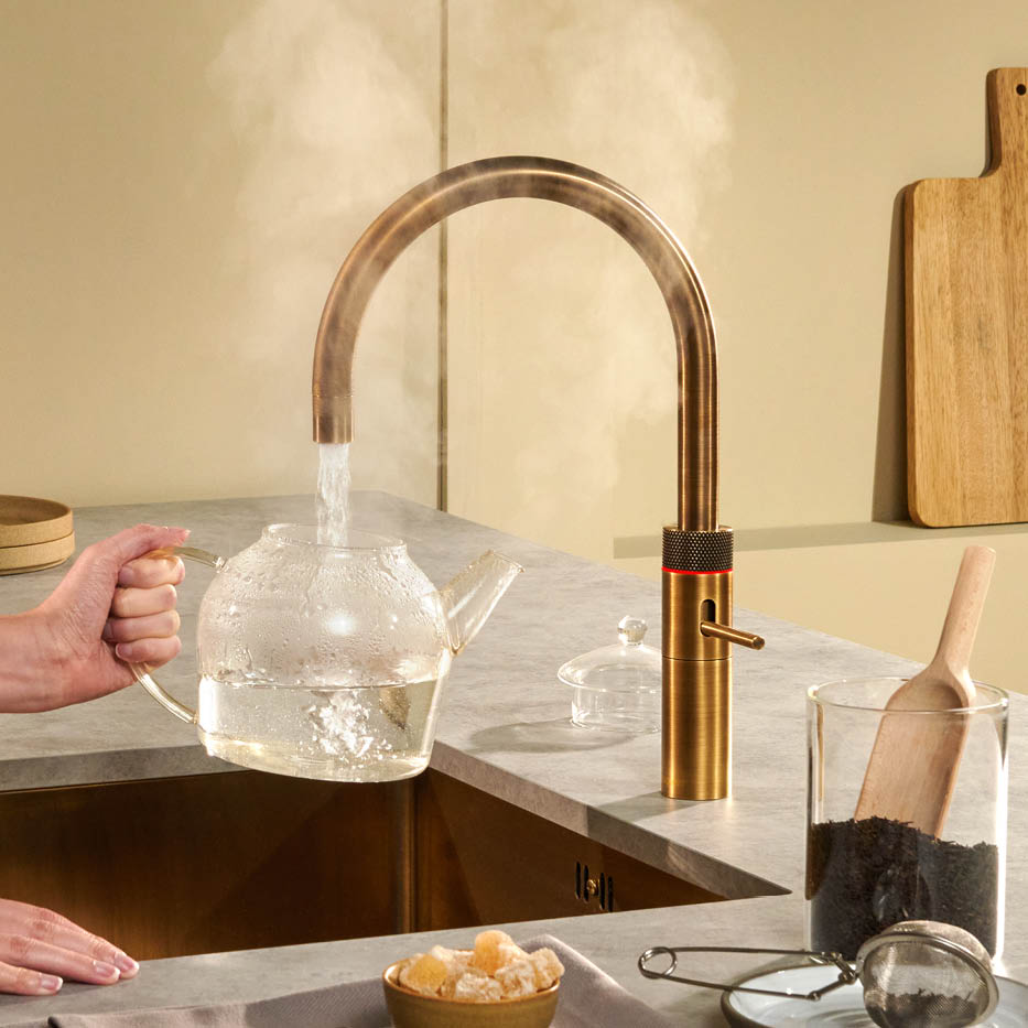 Quooker Wasserhahn- Kochendwasser-Armatur-Messing