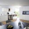 Contur Küchenzeile modern Kristallweiß 01